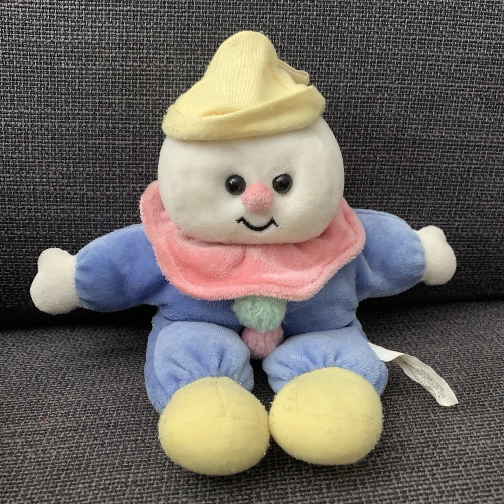 Vintage Circo Target Clown Baby Plush Velour 1991